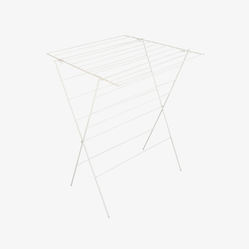 Nagy teherbírású összecsukható ruhaszárító állvány beltéri és kültéri használatra