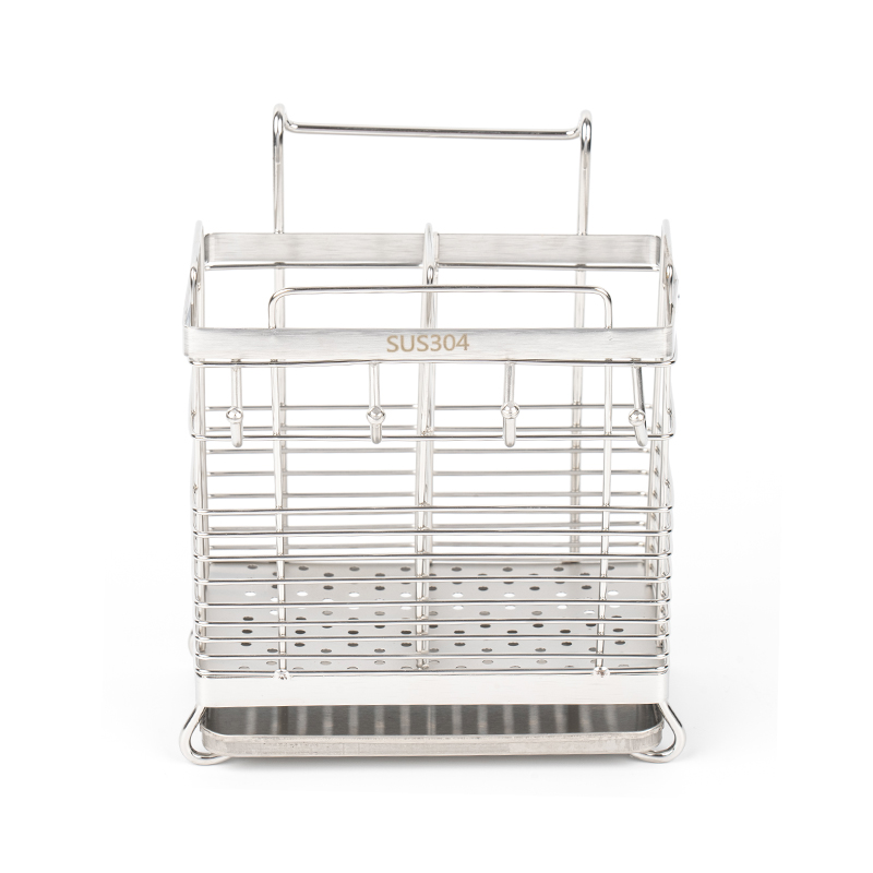 304 rozsdamentes acél konyhai edények pálcikatartó Szárítás