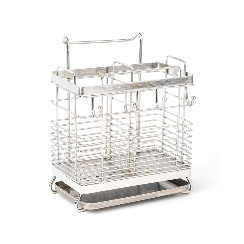 304 rozsdamentes acél konyhai edények pálcikatartó Szárítás