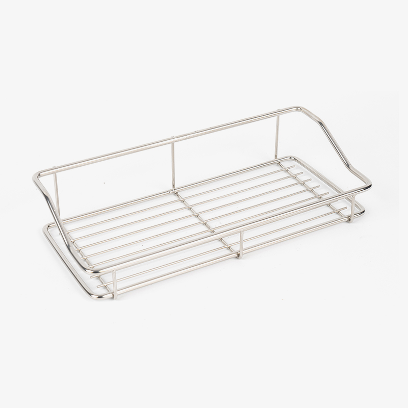 Rozsdamentes acél fúrásmentes fürdőszobai tárolópolc