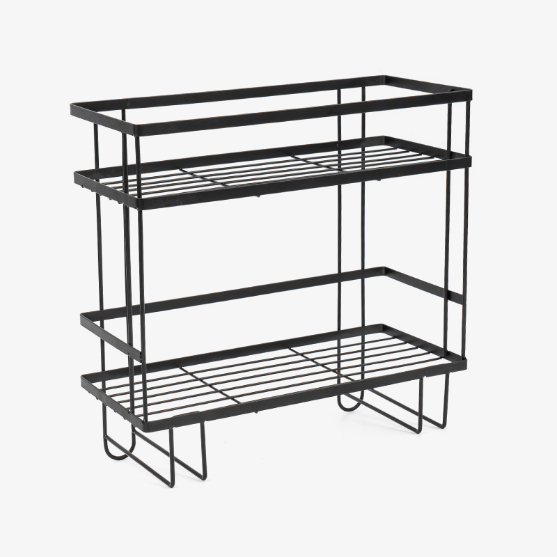 Kétrétegű falra szerelhető polc