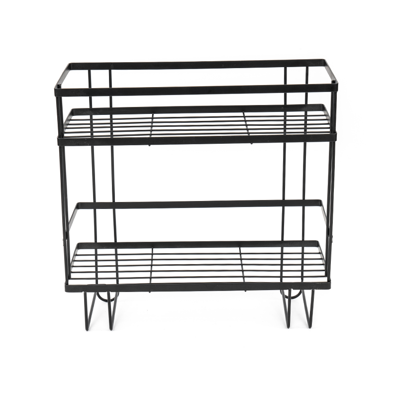 Kétrétegű falra szerelhető polc