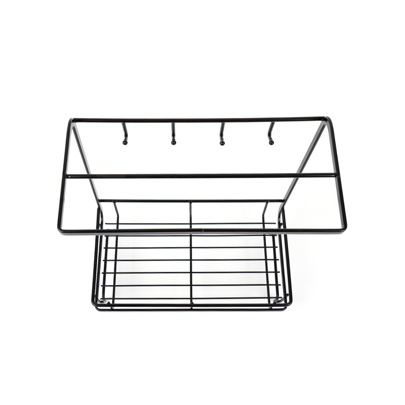 Konyhai mosogató caddy szivacs- és mosogatórongy tartóval