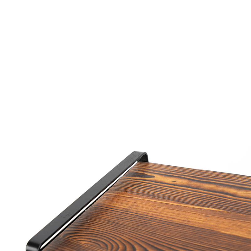 Rusztikus fa asztali bortartós palackok nem igényelnek összeszerelést