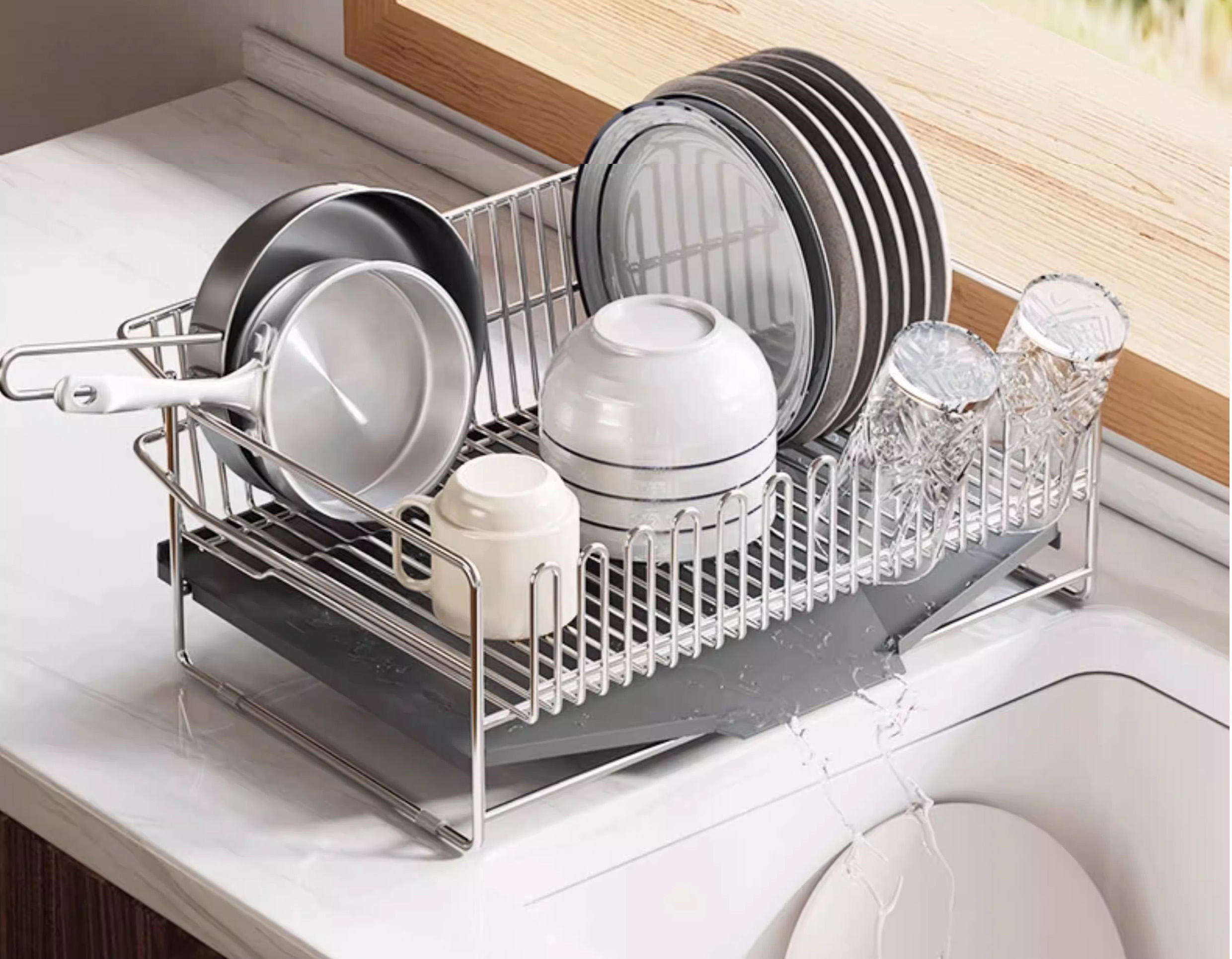 Mi az a 304 rozsdamentes acél edénytartó és mire használható?