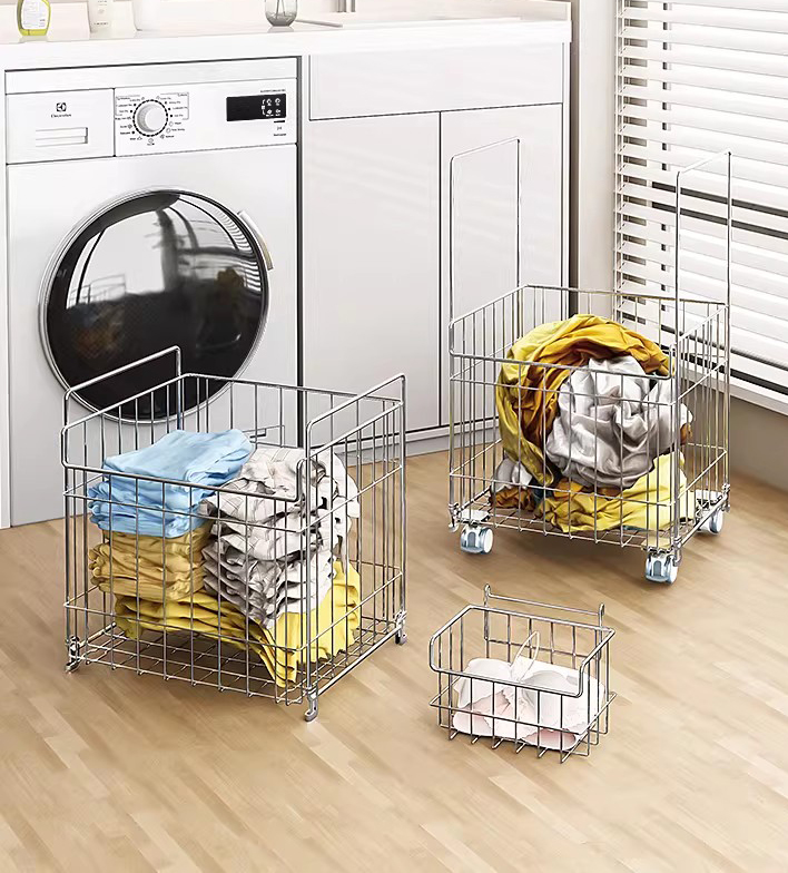 Milyen technológiai fejlesztések csökkentik a fém piszkos ruhakosarak súlyát?